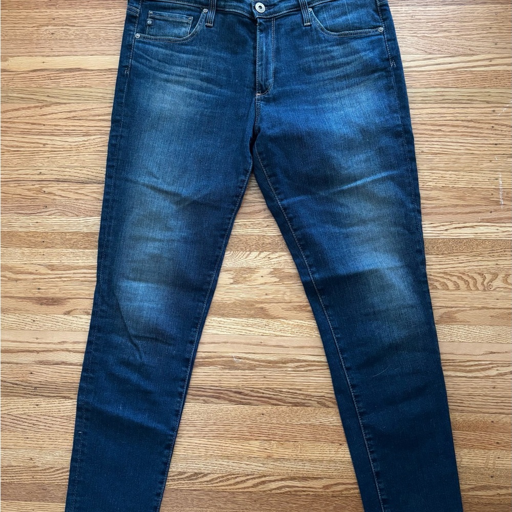 AG Adriano Goldschmied Dark Blue Skinny Jeans